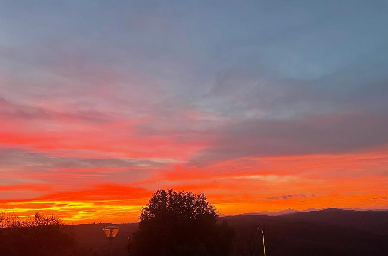 Il Tramonto Leilighet Montalcino Eksteriør bilde