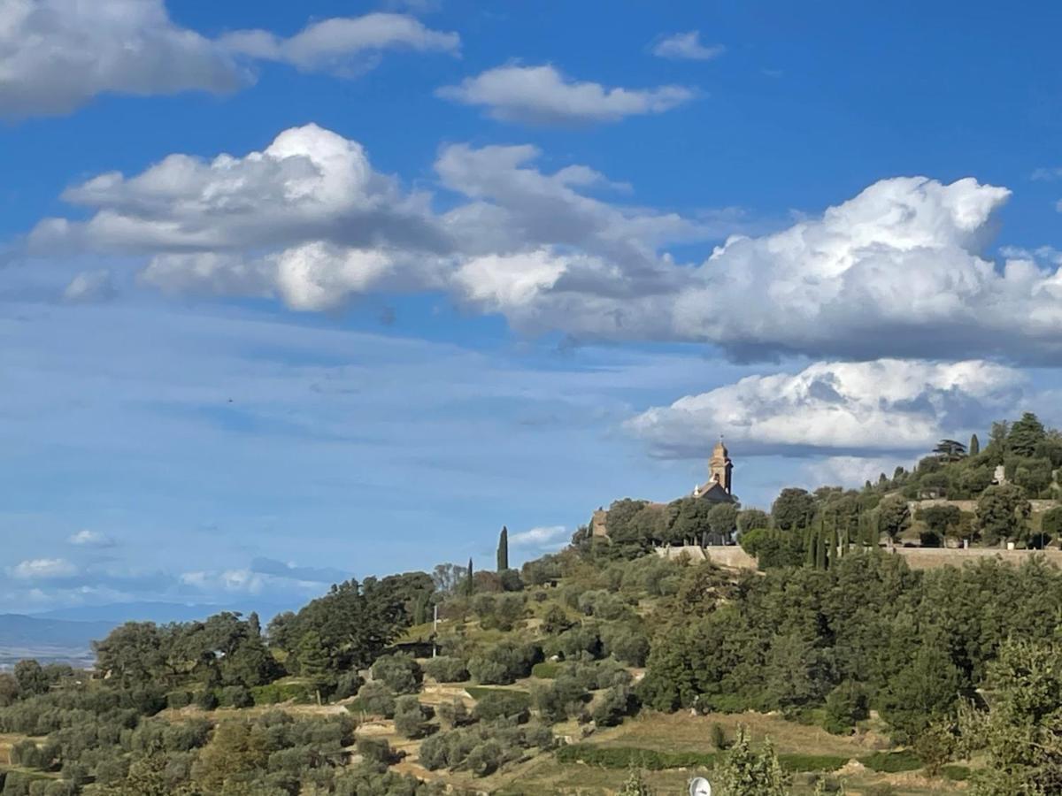 Il Tramonto Leilighet Montalcino Eksteriør bilde